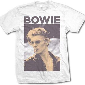 David Bowie Smoking Retro Vintage Rock Music T-Shirt 26